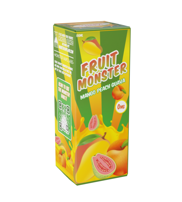 Fruit Monster Mango Peach Guava - 100ml - Imagen 3