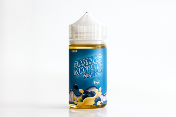 Custard Monster – Blueberry – 100ml