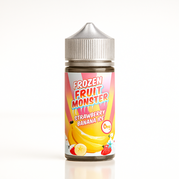 Frozen Fruit Monster – Strawberry Banana Ice – 100ml