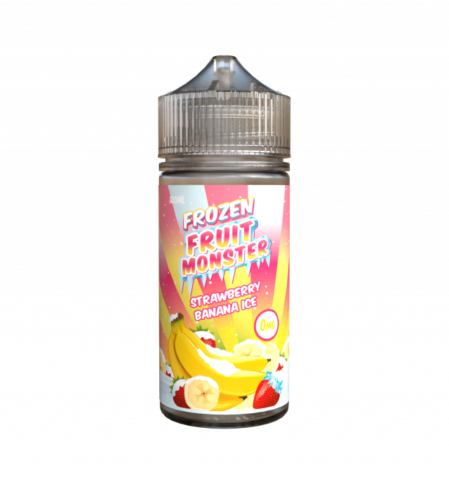 Vape Juice FROZEN FRUIT MONSTER - BANANA ICE- 100ML - 3MG Price In Pakistan  | Vape Strawberry Banana Strain High Times Australia