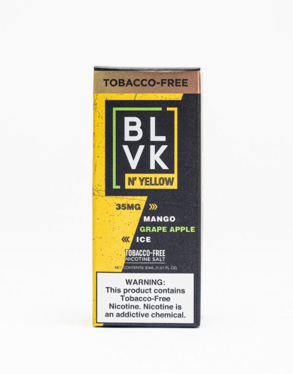 BLVK N’Yellow Mango Grape Apple Ice - 30ml - Imagen 3