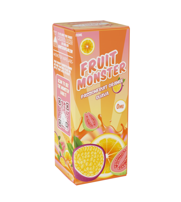 Fruit Monster Passionfruit Orange Guava – 100ml - Imagen 3