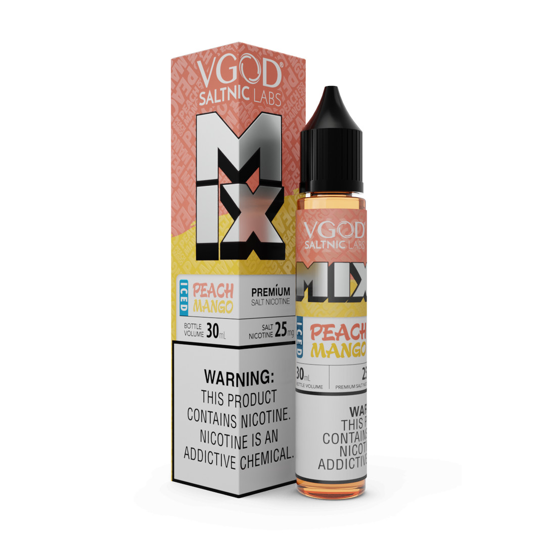 VGOD Mix - Iced Peach Mango SaltNic -30ml