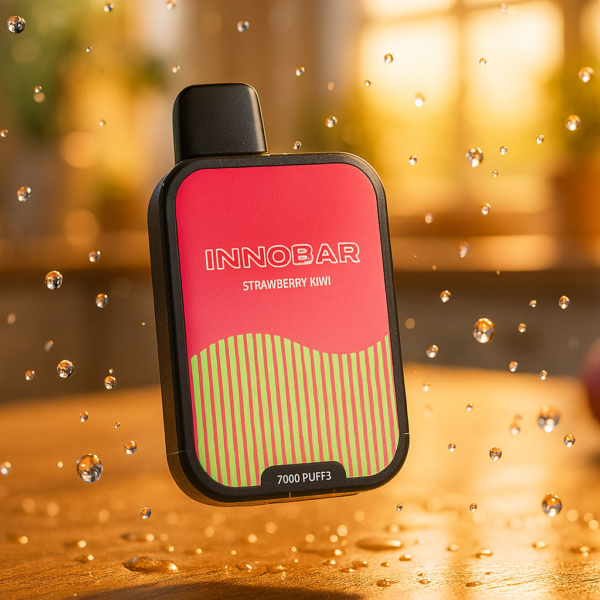 Innobar-Strawberry-Kiwi–7000-Puffs-Sabor-Refrescante-Estilo Premium