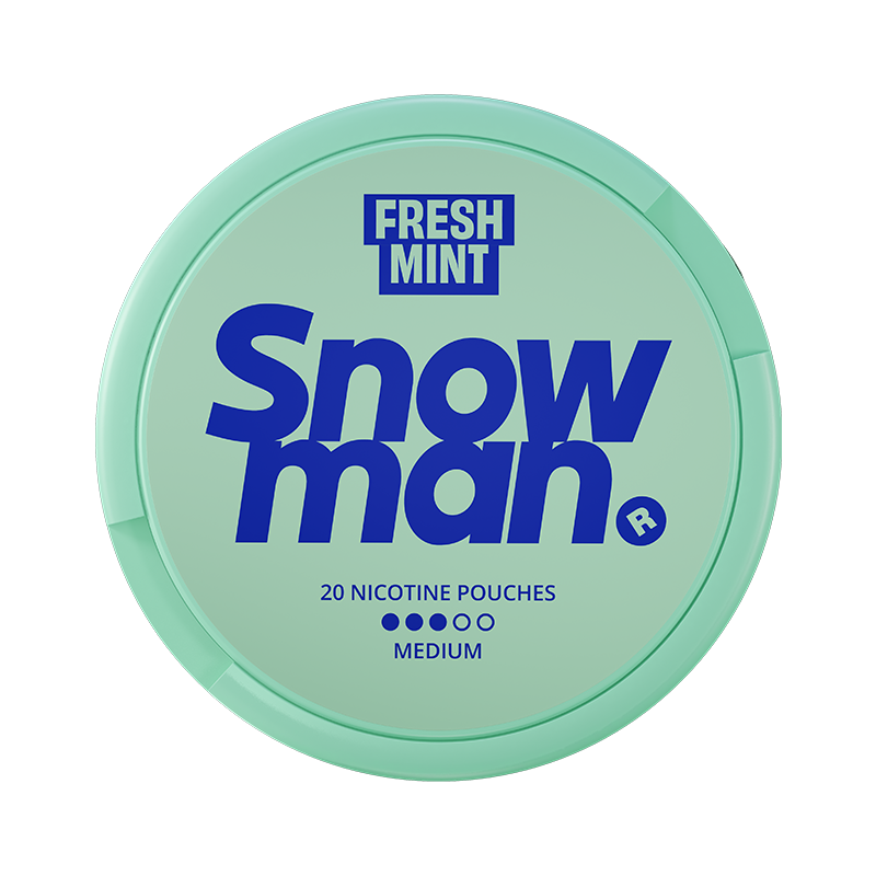 Snowman - Nicotine Pouches - Fresh mint