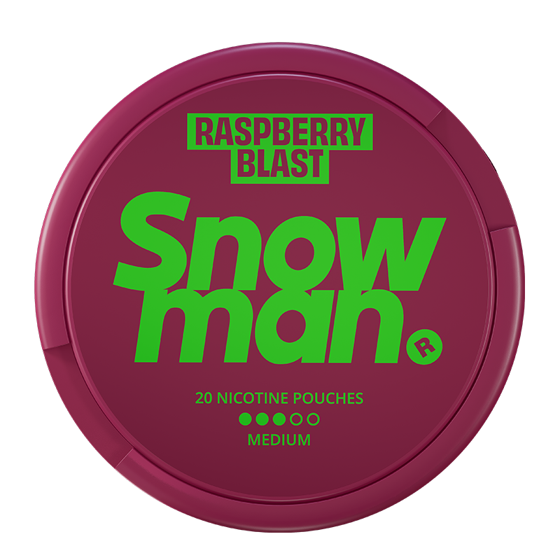 Snowman - Nicotine pouches - Raspberry blast