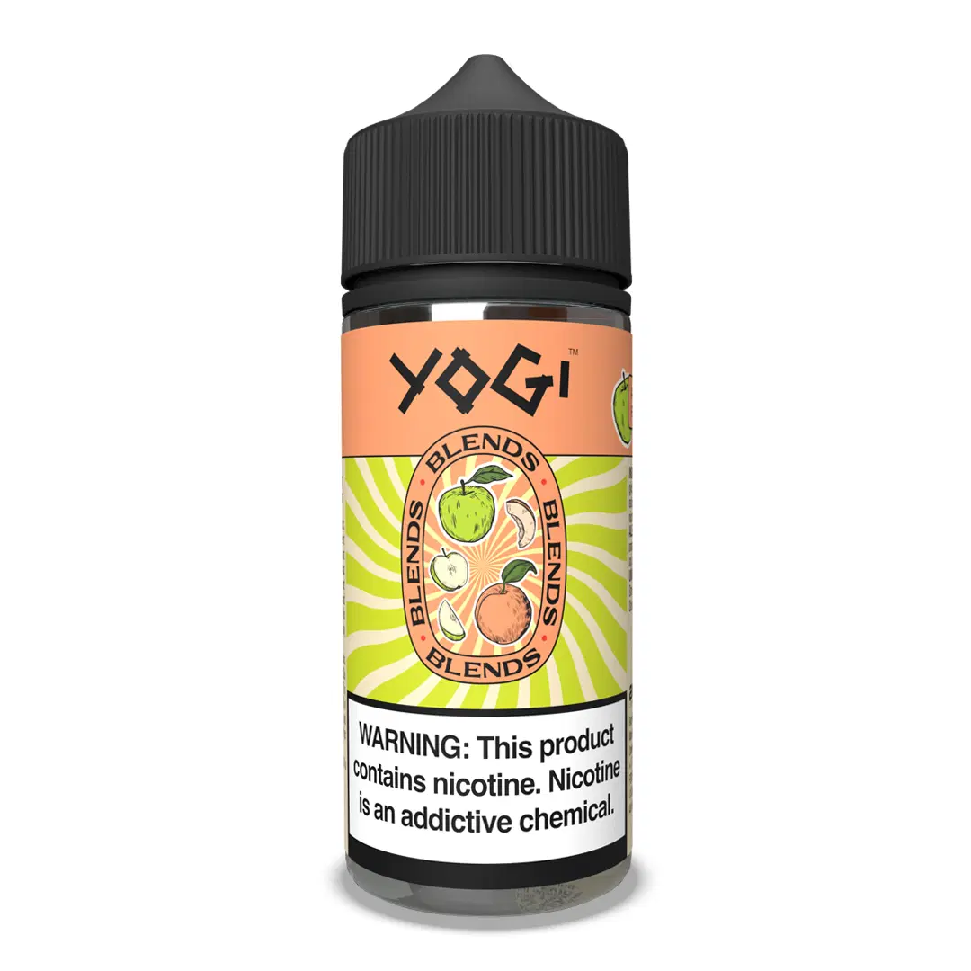 YOGI BLENDS APPLE PEACH ICE - 100ML