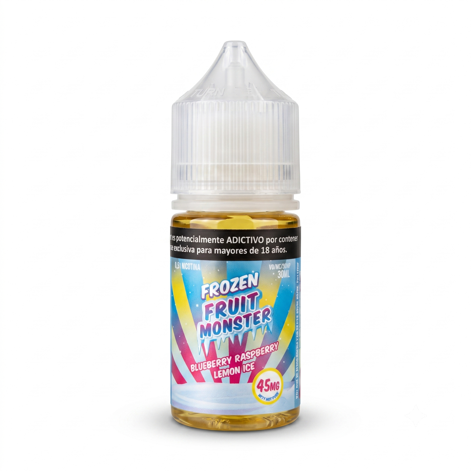 Frozen Fruit Monster Blueberry Raspberry Lemon 30ml