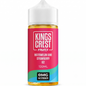 Kings Crest Fruit Watermelon Kiwi Strawberry Ice 120ml
