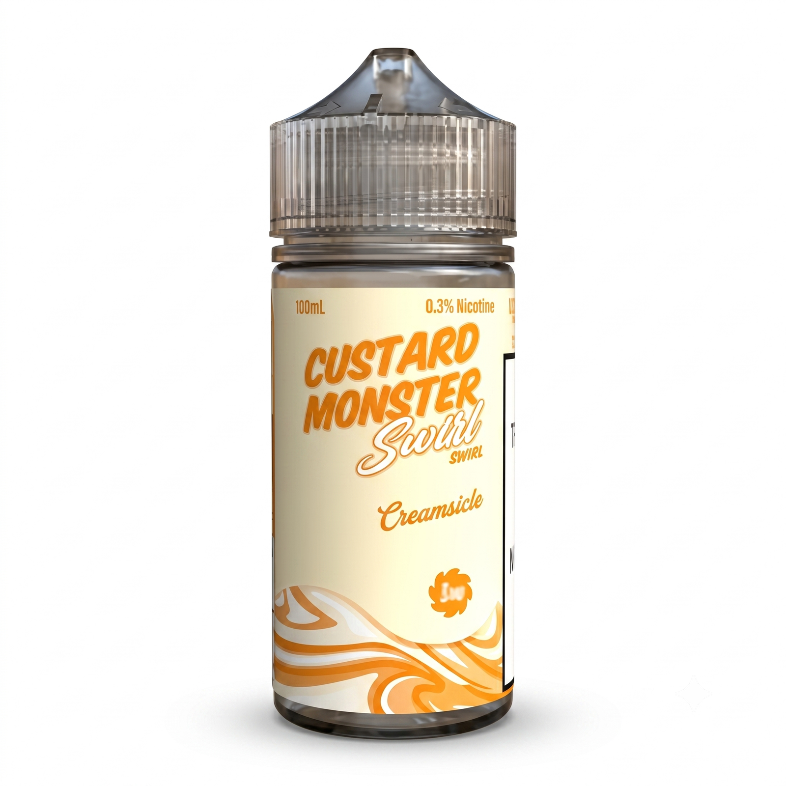 Custard Monster Swirl Creamsicle 100ML