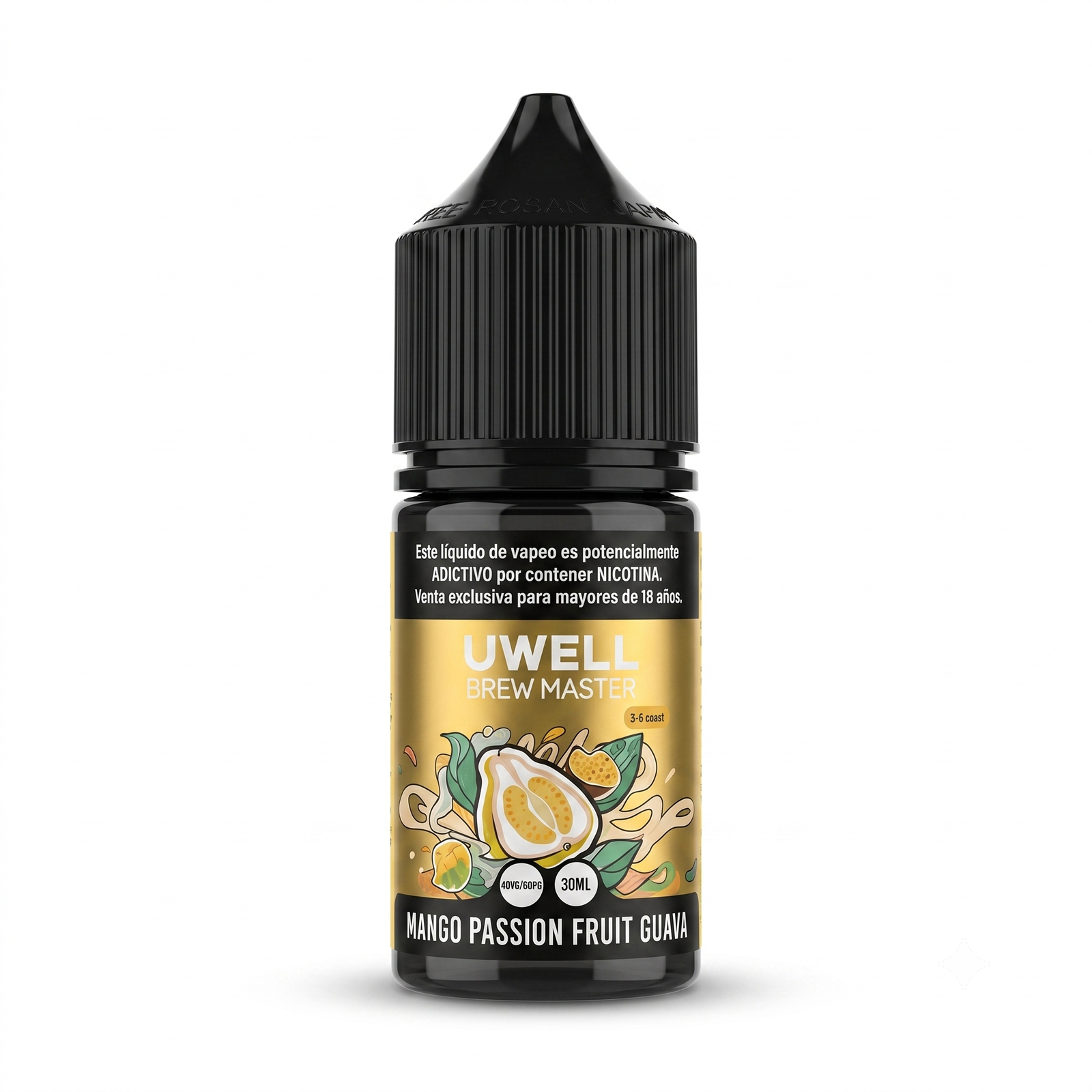 Uwell Salt Nic Mango Passion Fruit Guava Ice 30ml