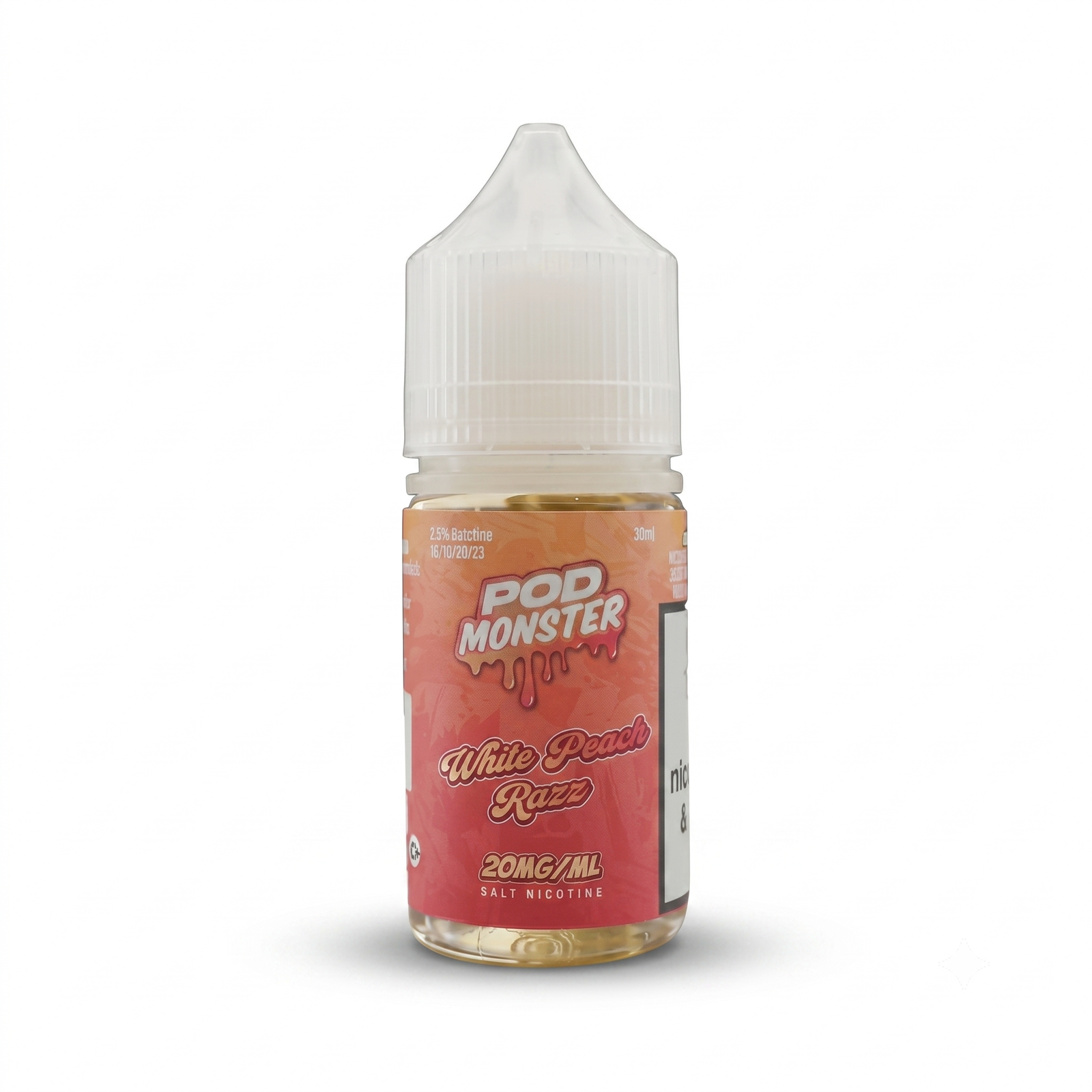 Pod Monster White Peach Razz 30ml